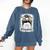Leopard Messy Bun Mom Mother's Day Baseball Mommy Comfort Colors Sweatshirt Blue Jean Leopard Messy Bun Mom Mother's Day Baseball Mommy Comfort Colors Sweatshirt Blue Jean