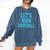 Let's Ruin Baseball Baseball Humor Sarcastic Baseball Premium Tri-Blend Comfort Colors Sweatshirt Blue Jean Let's Ruin Baseball Baseball Humor Sarcastic Baseball Premium Tri-Blend Comfort Colors Sweatshirt Blue Jean