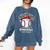 Most Likely To Play Baseball With Santa Christmas Xmas Comfort Colors Sweatshirt Blue Jean