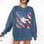 Limited Edition 2017 Baseball 9TH Birthday Comfort Colors Sweatshirt Blue Jean