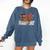 Loud Proud Mawmaw Baseball Mom Mama Comfort Colors Sweatshirt Blue Jean