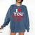 I Love Baseball Moms Comfort Colors Sweatshirt Blue Jean I Love Baseball Moms Comfort Colors Sweatshirt Blue Jean