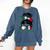 Mexico Baseball Mom Messy Bun Comfort Colors Sweatshirt Blue Jean Mexico Baseball Mom Messy Bun Comfort Colors Sweatshirt Blue Jean