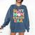 In My Mom Of Ballers Era Groovy Volleyball Baseball Mom Cute Comfort Colors Sweatshirt Blue Jean In My Mom Of Ballers Era Groovy Volleyball Baseball Mom Cute Comfort Colors Sweatshirt Blue Jean