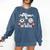 Mom Of Both Soccer Baseball Mom Of A Baseball Soccer Player Comfort Colors Sweatshirt Blue Jean