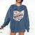 Ohio Baseball Mom Comfort Colors Sweatshirt Blue Jean Ohio Baseball Mom Comfort Colors Sweatshirt Blue Jean