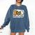 Peace Love Baseball Mom Leopard Print Mother's Day Comfort Colors Sweatshirt Blue Jean Peace Love Baseball Mom Leopard Print Mother's Day Comfort Colors Sweatshirt Blue Jean