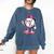 Pink Ribbon Baseball Breast Cancer Awareness Comfort Colors Sweatshirt Blue Jean Pink Ribbon Baseball Breast Cancer Awareness Comfort Colors Sweatshirt Blue Jean