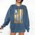 Pirates Baseball Fan Apparel For Sports Enthusiasts Comfort Colors Sweatshirt Blue Jean