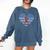 Primitive Patriotic American Baseball Mom Softball Dingers Comfort Colors Sweatshirt Blue Jean Primitive Patriotic American Baseball Mom Softball Dingers Comfort Colors Sweatshirt Blue Jean