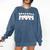 Proud Baseball Mom With Heart Game Day Comfort Colors Sweatshirt Blue Jean Proud Baseball Mom With Heart Game Day Comfort Colors Sweatshirt Blue Jean