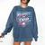 Respect The Drip Baseball Player Comfort Colors Sweatshirt Blue Jean Respect The Drip Baseball Player Comfort Colors Sweatshirt Blue Jean
