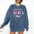 Retro Groovy Baseball Bruh Proud Baseball Mom Comfort Colors Sweatshirt Blue Jean Retro Groovy Baseball Bruh Proud Baseball Mom Comfort Colors Sweatshirt Blue Jean