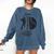 Retro Moms Against Baseball Pants Baseball Mom Comfort Colors Sweatshirt Blue Jean
