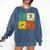 Retro Style Baseball Lover Playing Men Women Kids Baseball Comfort Colors Sweatshirt Blue Jean Retro Style Baseball Lover Playing Men Women Kids Baseball Comfort Colors Sweatshirt Blue Jean
