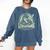 Safety Harbor Leviathans Retro Baseball Monster Comfort Colors Sweatshirt Blue Jean