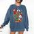 Santa Baseball Football Soccer Pajamas Ho Ho Christmas Xmas Comfort Colors Sweatshirt Blue Jean Santa Baseball Football Soccer Pajamas Ho Ho Christmas Xmas Comfort Colors Sweatshirt Blue Jean