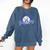 School Spirit Panthers Panther Pride Baseball Mom For Women Comfort Colors Sweatshirt Blue Jean