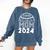 Senior Baseball MOM 2024 Graduation Caps Comfort Colors Sweatshirt Blue Jean Senior Baseball MOM 2024 Graduation Caps Comfort Colors Sweatshirt Blue Jean