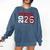Senior Night Class Of 2026 Baseball Seniors Matching Team Comfort Colors Sweatshirt Blue Jean