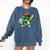 Shamrock Baseball St Patrick's Day Kids Boys Toddlers Premium Tri-Blend Comfort Colors Sweatshirt Blue Jean Shamrock Baseball St Patrick's Day Kids Boys Toddlers Premium Tri-Blend Comfort Colors Sweatshirt Blue Jean