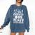 She Dances He Plays Mom Of Both Dance And Baseball Mom Comfort Colors Sweatshirt Blue Jean
