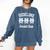 Sideline Social Club Baseball Mom Shirt Comfort Colors Sweatshirt Blue Jean
