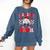 Six Seven 67 Bruh 6 7 Meme Baseball Ice Cream Drip Valentine Comfort Colors Sweatshirt Blue Jean