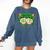 Six Seven 67 Meme Baseball Coquette Bow St Patrick's Day Comfort Colors Sweatshirt Blue Jean Six Seven 67 Meme Baseball Coquette Bow St Patrick's Day Comfort Colors Sweatshirt Blue Jean