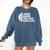 I Snack Harder Than Your Team Plays Baseball Men Women Comfort Colors Sweatshirt Blue Jean