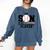 My Son Is My Favorite Baseball Player Baseball Mom Comfort Colors Sweatshirt Blue Jean
