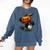 Spooky Halloween Scary Pumpkin Baseball Player Witchy Vibes Comfort Colors Sweatshirt Blue Jean Spooky Halloween Scary Pumpkin Baseball Player Witchy Vibes Comfort Colors Sweatshirt Blue Jean