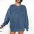 Spring 2024 Season Cute Baseball Mom Ballpark Mama Comfort Colors Sweatshirt Blue Jean