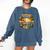 Spring Training 2026 Retro Baseball Palm Cactus Comfort Colors Sweatshirt Blue Jean