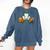 St Patricks Day Shamrock Sports Baseball Basketball Football Comfort Colors Sweatshirt Blue Jean