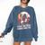 Steal That Base I Double Dare You Baseball Catcher Comfort Colors Sweatshirt Blue Jean