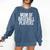 Stressed Baseball Mom Son Daughter Proud Mother's Day Comfort Colors Sweatshirt Blue Jean Stressed Baseball Mom Son Daughter Proud Mother's Day Comfort Colors Sweatshirt Blue Jean