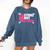 Strike Out Cancer Breast Cancer Awareness Baseball Warrior Comfort Colors Sweatshirt Blue Jean Strike Out Cancer Breast Cancer Awareness Baseball Warrior Comfort Colors Sweatshirt Blue Jean