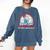 Super Cool Baseball Mom Here I'M Killing It Comfort Colors Sweatshirt Blue Jean