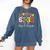 I Survived 6733 Days Of 1st Grade Baseball Football 100 Day Comfort Colors Sweatshirt Blue Jean I Survived 6733 Days Of 1st Grade Baseball Football 100 Day Comfort Colors Sweatshirt Blue Jean
