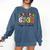 I Survived 6733 Days Baseball Football Softball 100 Days Comfort Colors Sweatshirt Blue Jean I Survived 6733 Days Baseball Football Softball 100 Days Comfort Colors Sweatshirt Blue Jean