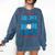 In My T-Ball Mom Era Baseball Mom Groovy Mother's Day Raglan Baseball Tee Comfort Colors Sweatshirt Blue Jean
