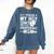 I Teach My Boy To Hit And Steal Baseball Mom Comfort Colors Sweatshirt Blue Jean