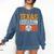Texas Baseball Mom Design Baseball Player And Baseball Comfort Colors Sweatshirt Blue Jean