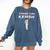 Thank You Kersh Clayton Kershaw Los Angeles Baseball MLBPA Comfort Colors Sweatshirt Blue Jean