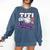 Titi Rookie Of Year 1st Birthday Baseball Theme Matching Comfort Colors Sweatshirt Blue Jean