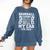 Trading Card Collector Cardboard Baseball Card Collector Comfort Colors Sweatshirt Blue Jean