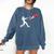 Valentines Day Baseball Batter Silhouette Heart Comfort Colors Sweatshirt Blue Jean Valentines Day Baseball Batter Silhouette Heart Comfort Colors Sweatshirt Blue Jean