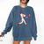 Valentines Day Baseball Batter Silhouette Heart For Men Boys Comfort Colors Sweatshirt Blue Jean Valentines Day Baseball Batter Silhouette Heart For Men Boys Comfort Colors Sweatshirt Blue Jean