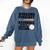 Weekend Forecast Baseball Baseball Mom Comfort Colors Sweatshirt Blue Jean